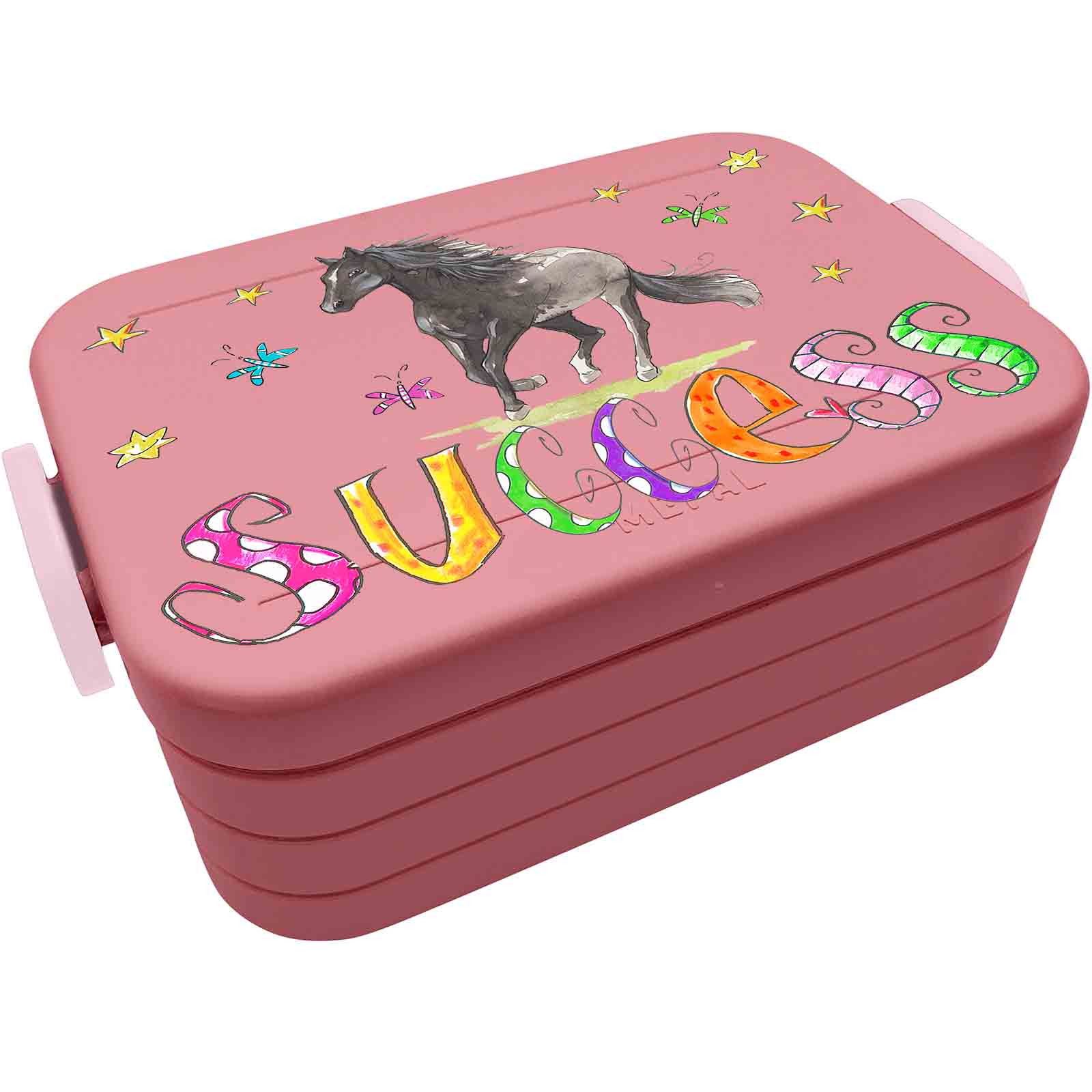 Lunchbox Pferd schwarz