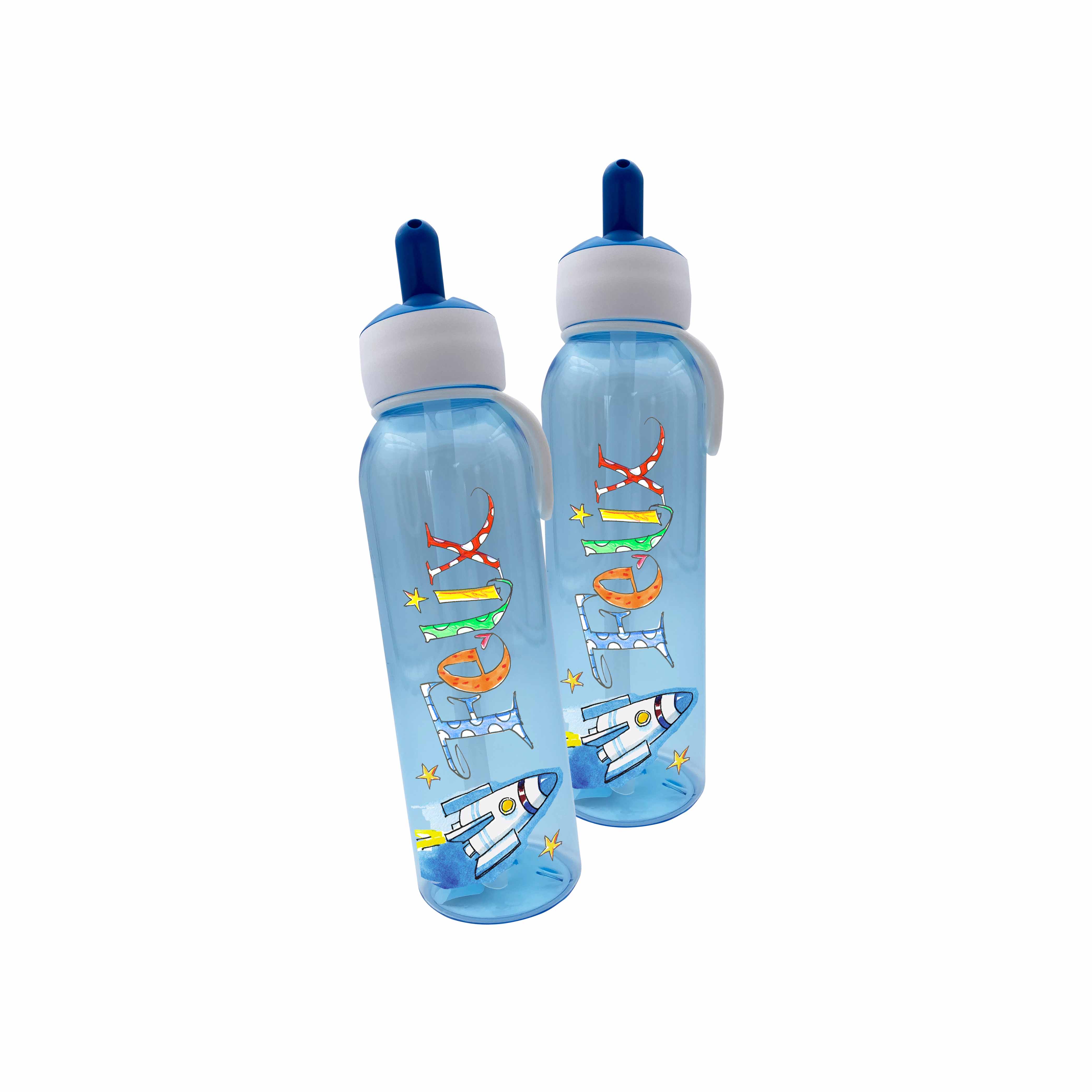 Trinkflasche Flipup Rakete