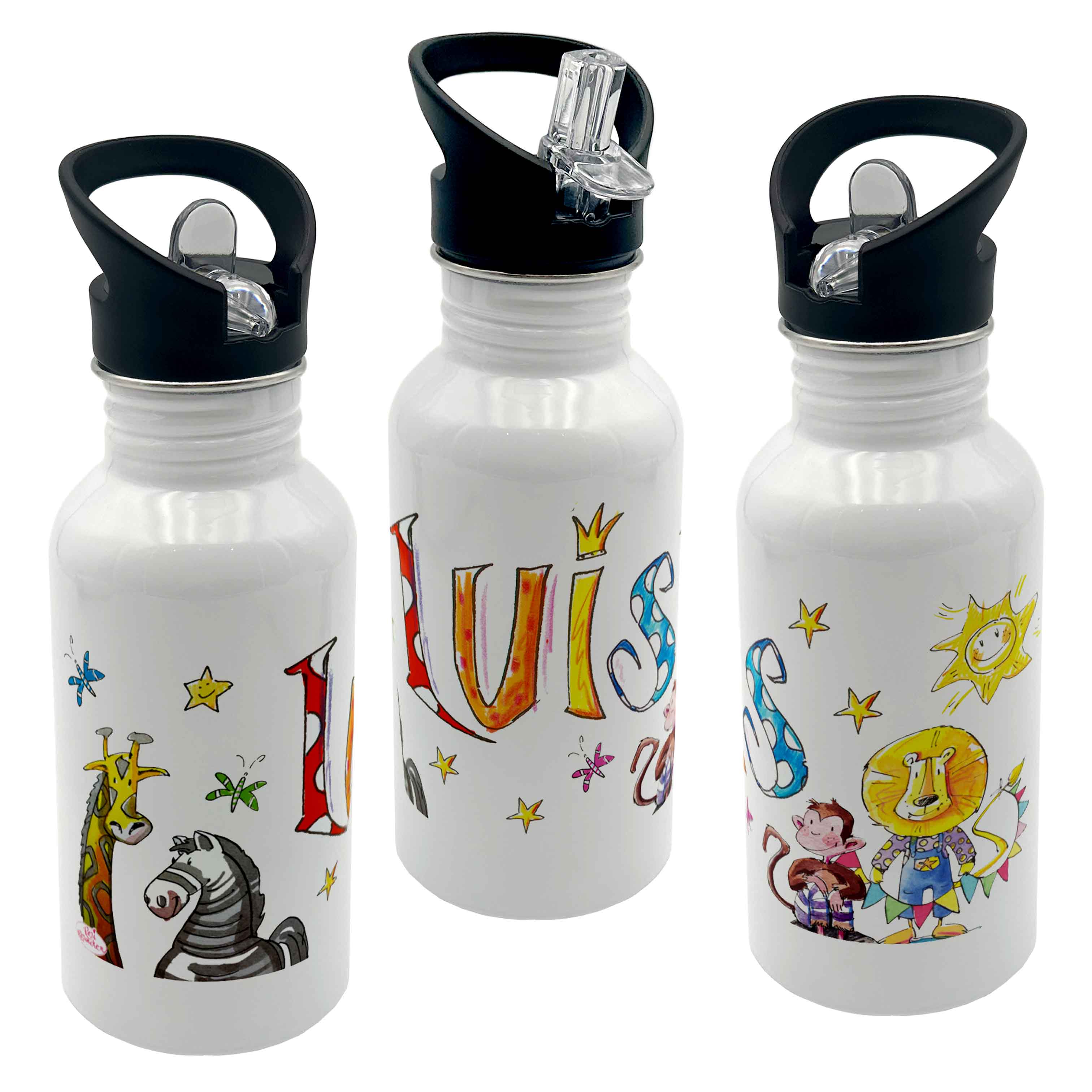 Edelstahl Trinkflasche - Dschungel