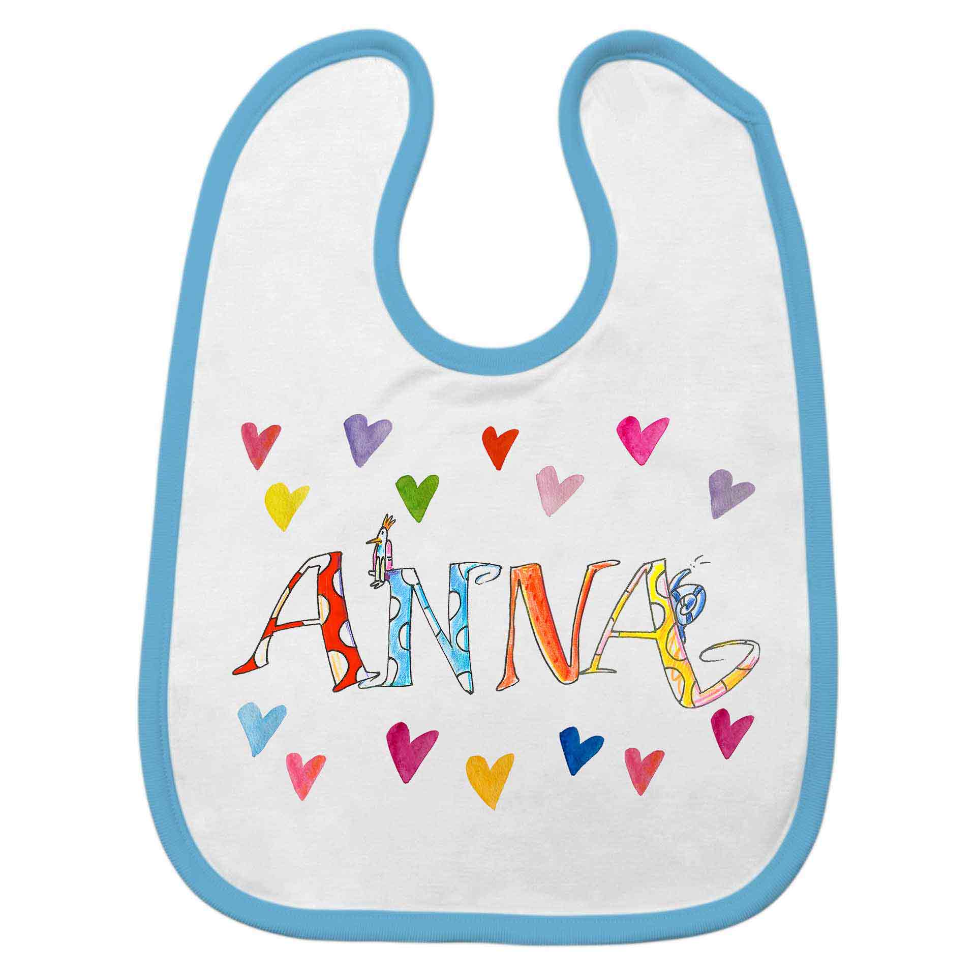 Babylätzchen Herzen