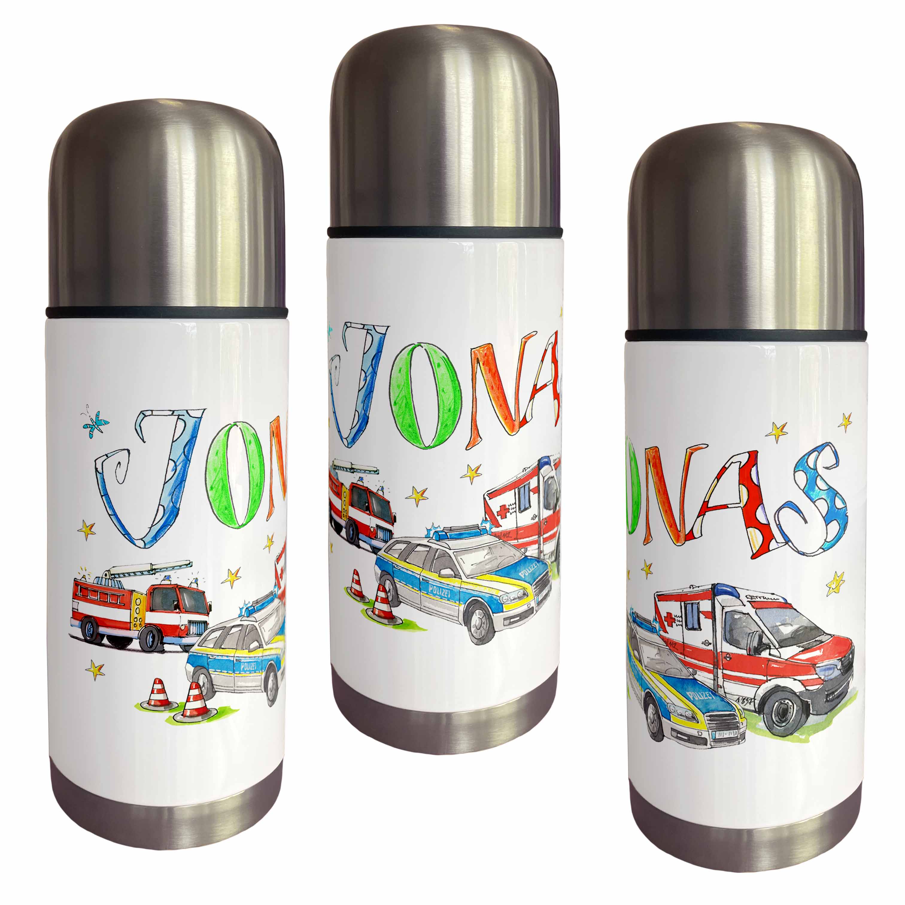 Thermoskanne Rettungsfahrzeuge