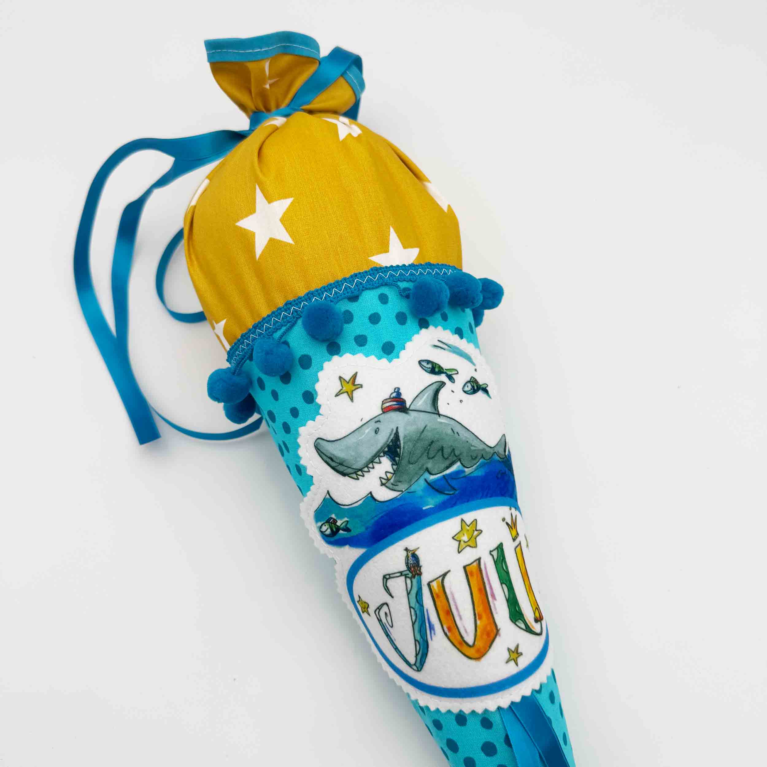 Kindergartentüte Hai