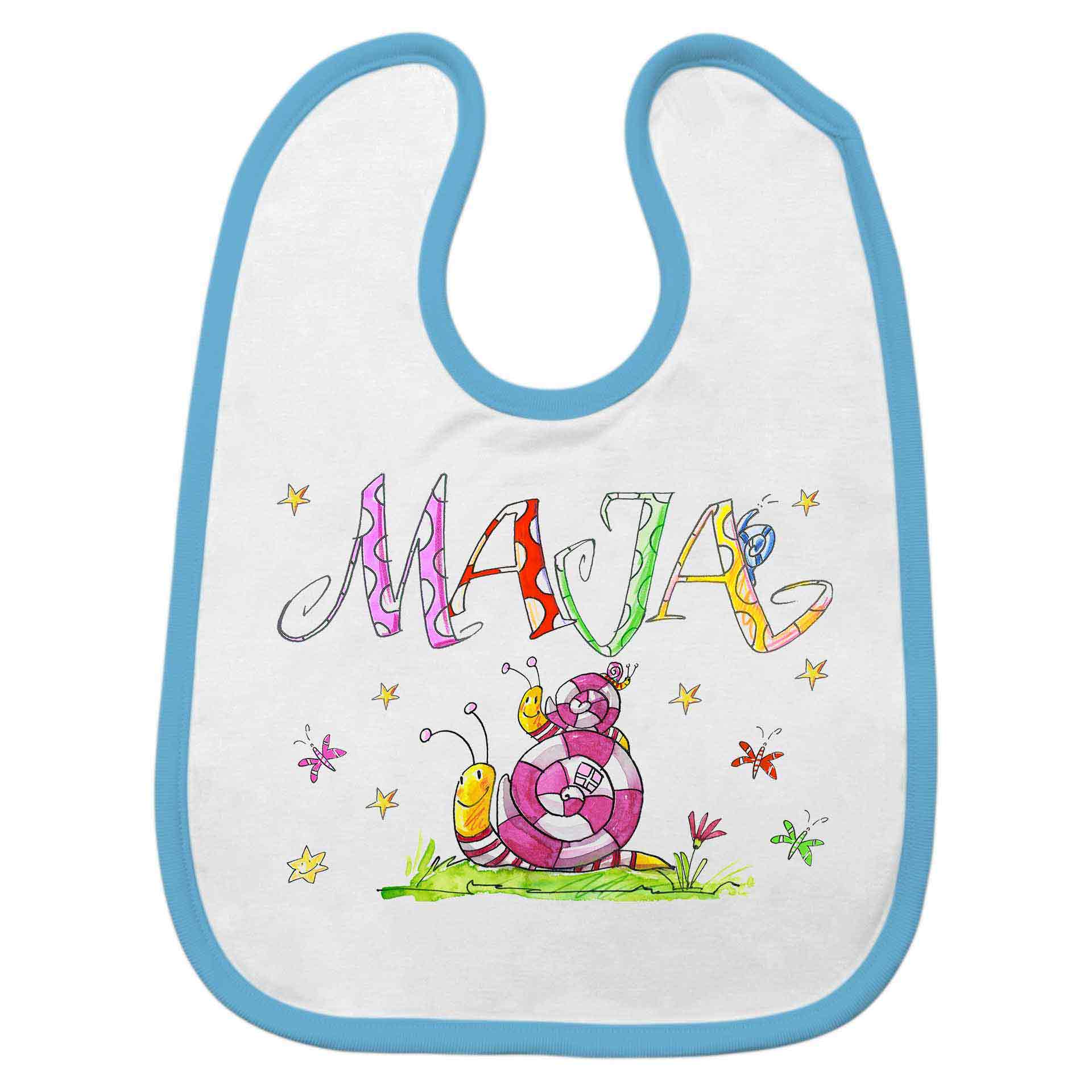 Babylätzchen Schnecke rosa