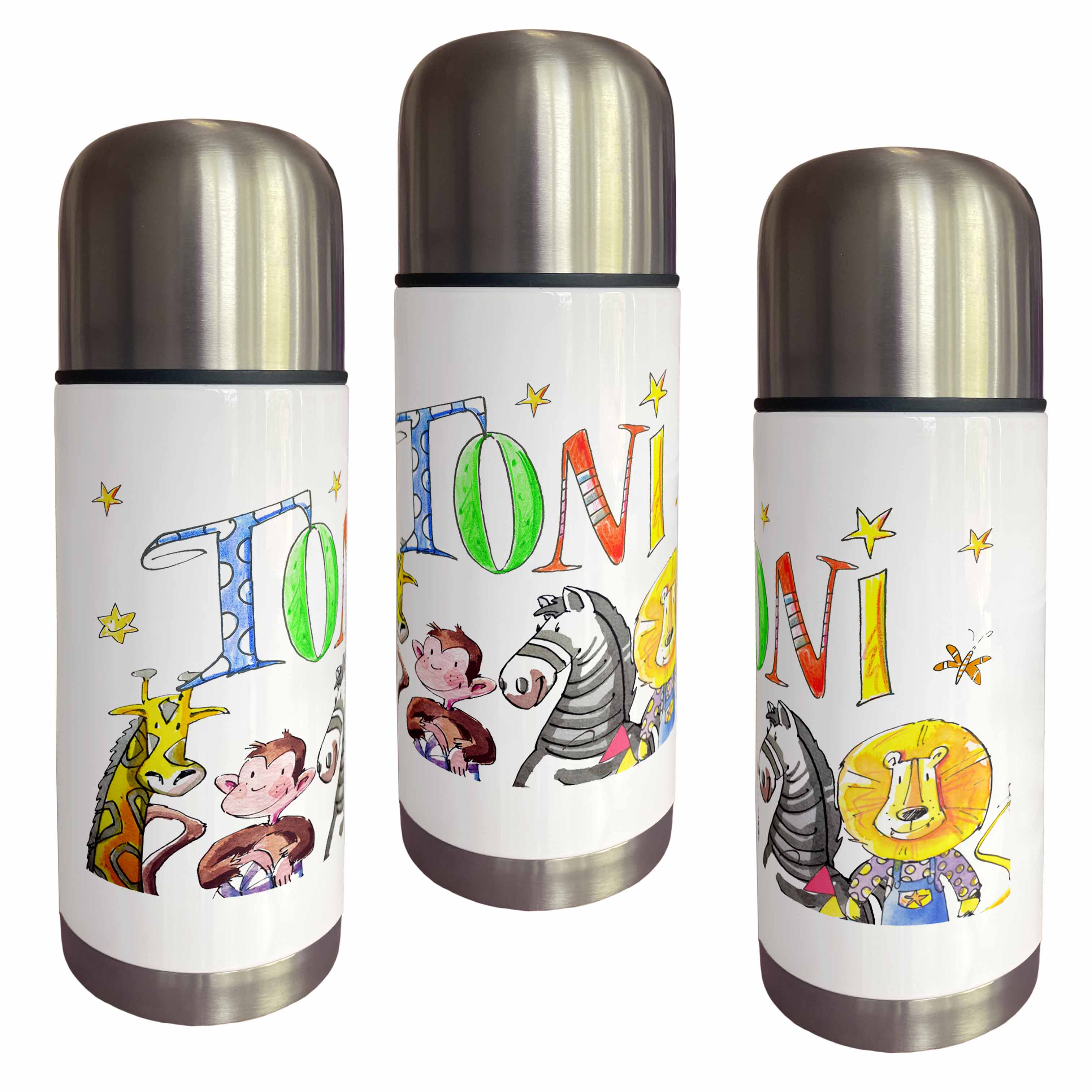 Thermoskanne Dschungel