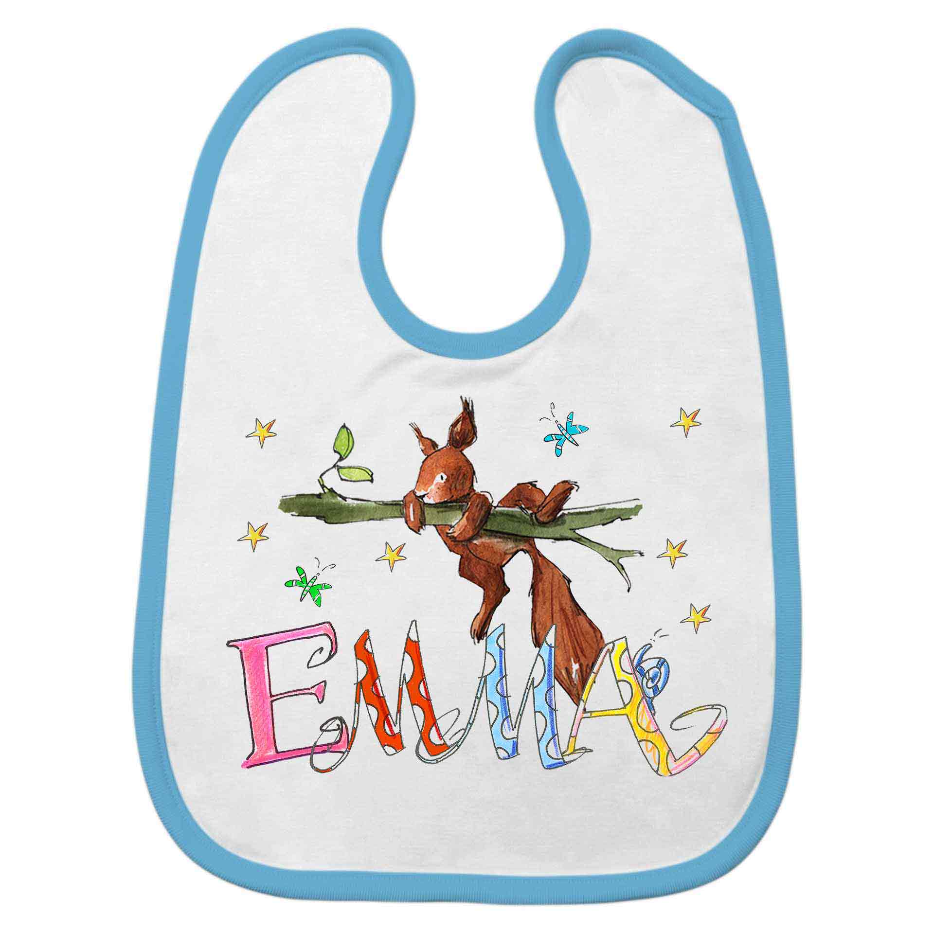 Babylätzchen Eichhörnchen