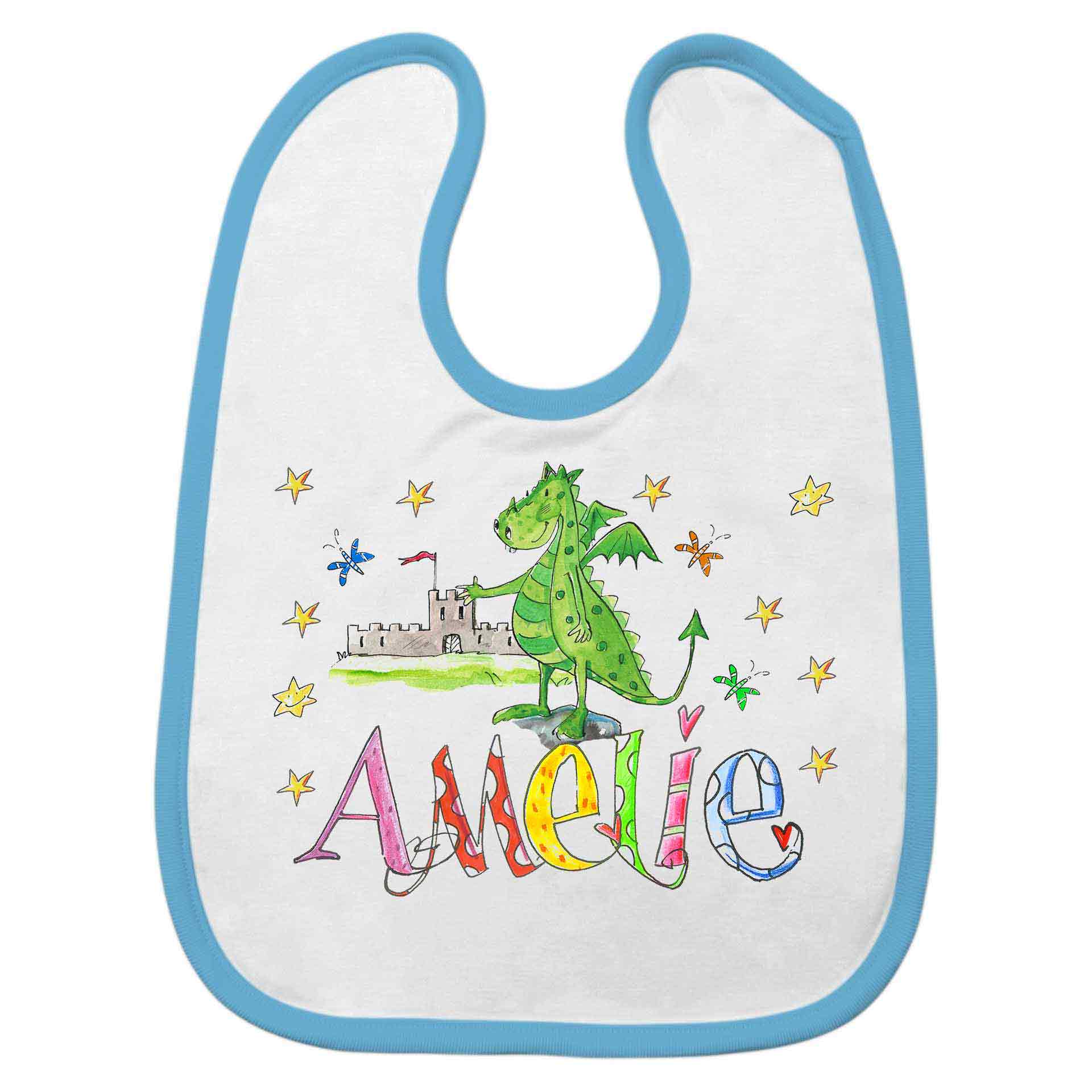 Babylätzchen Drache grün