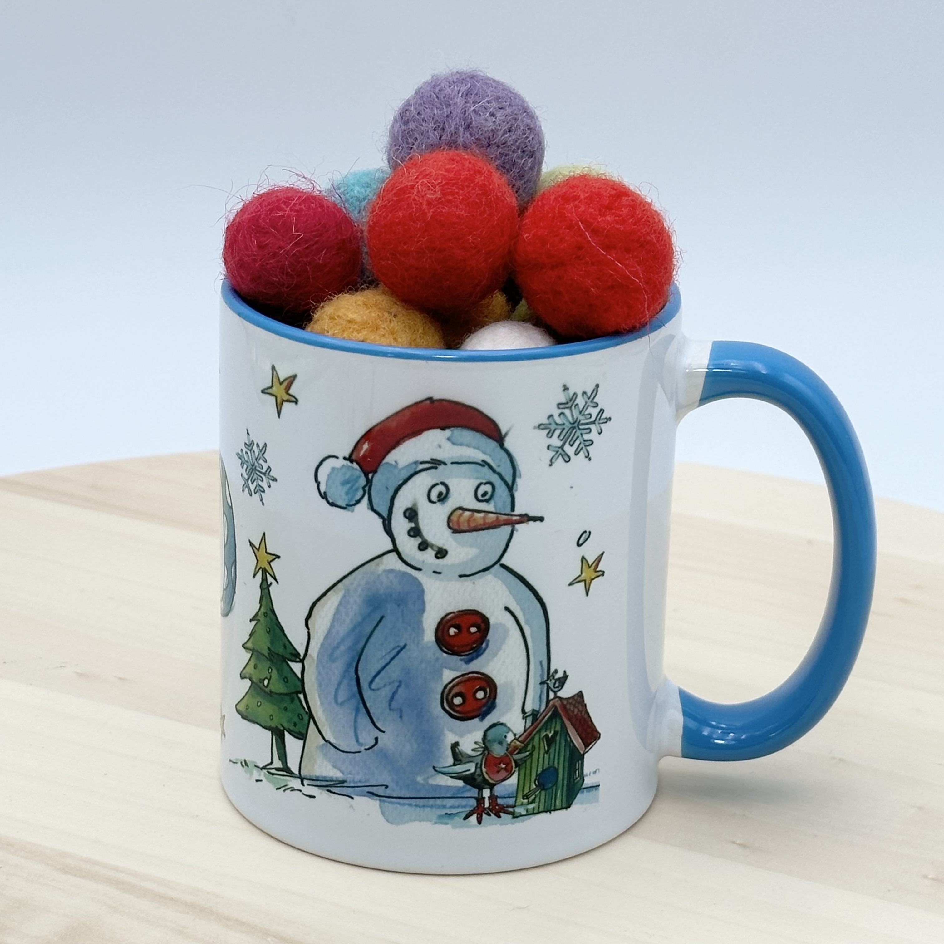 Tasse Weihnachten, Schneemann, Weihnachtstasse RosiRosinchen
