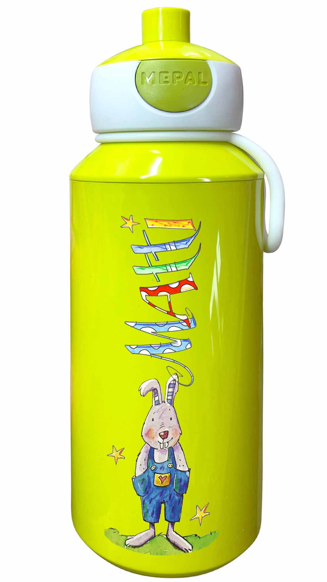 Trinkflasche Popup, Hase3