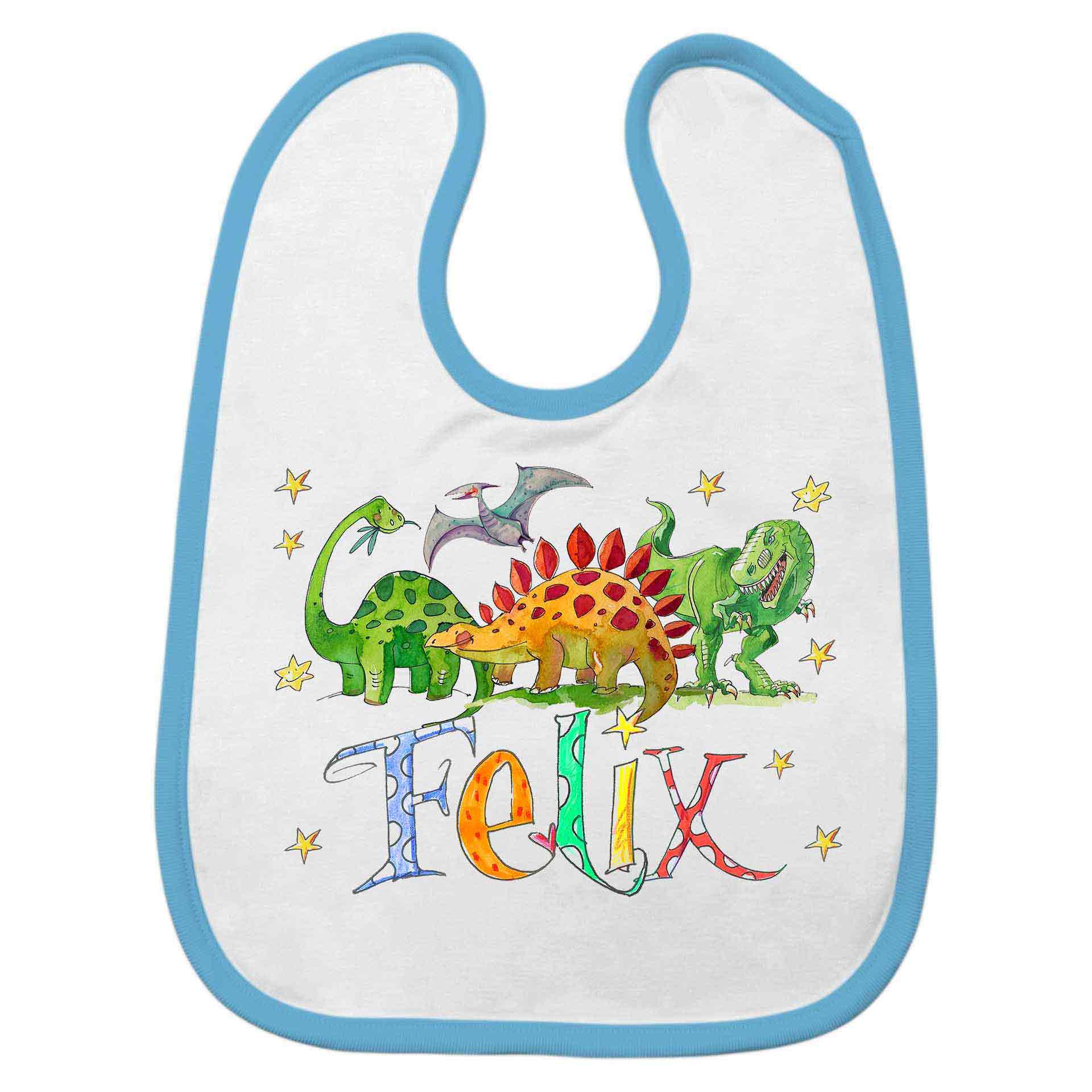 Babylätzchen Dino 4