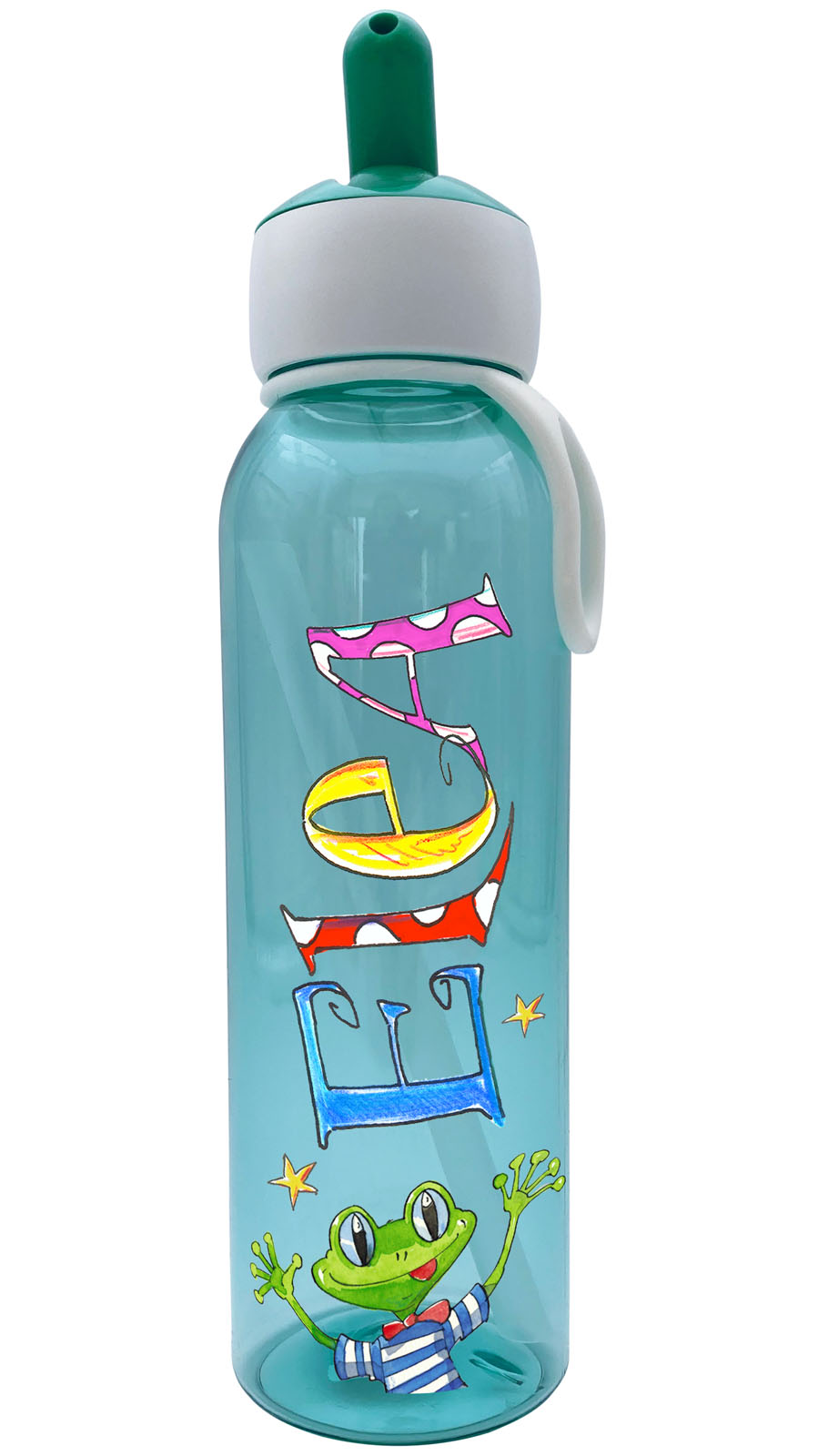 Trinkflasche Flipup Frosch