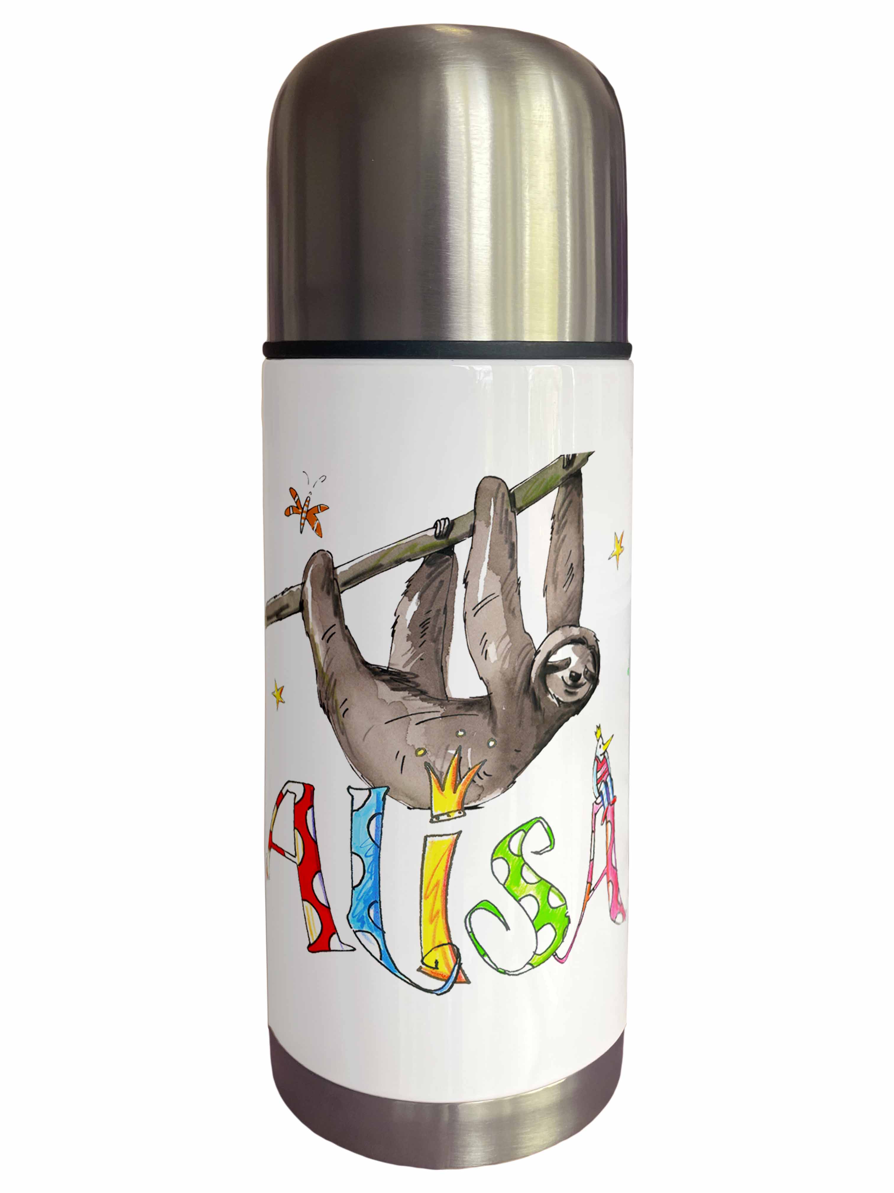 Thermoskanne Faultier