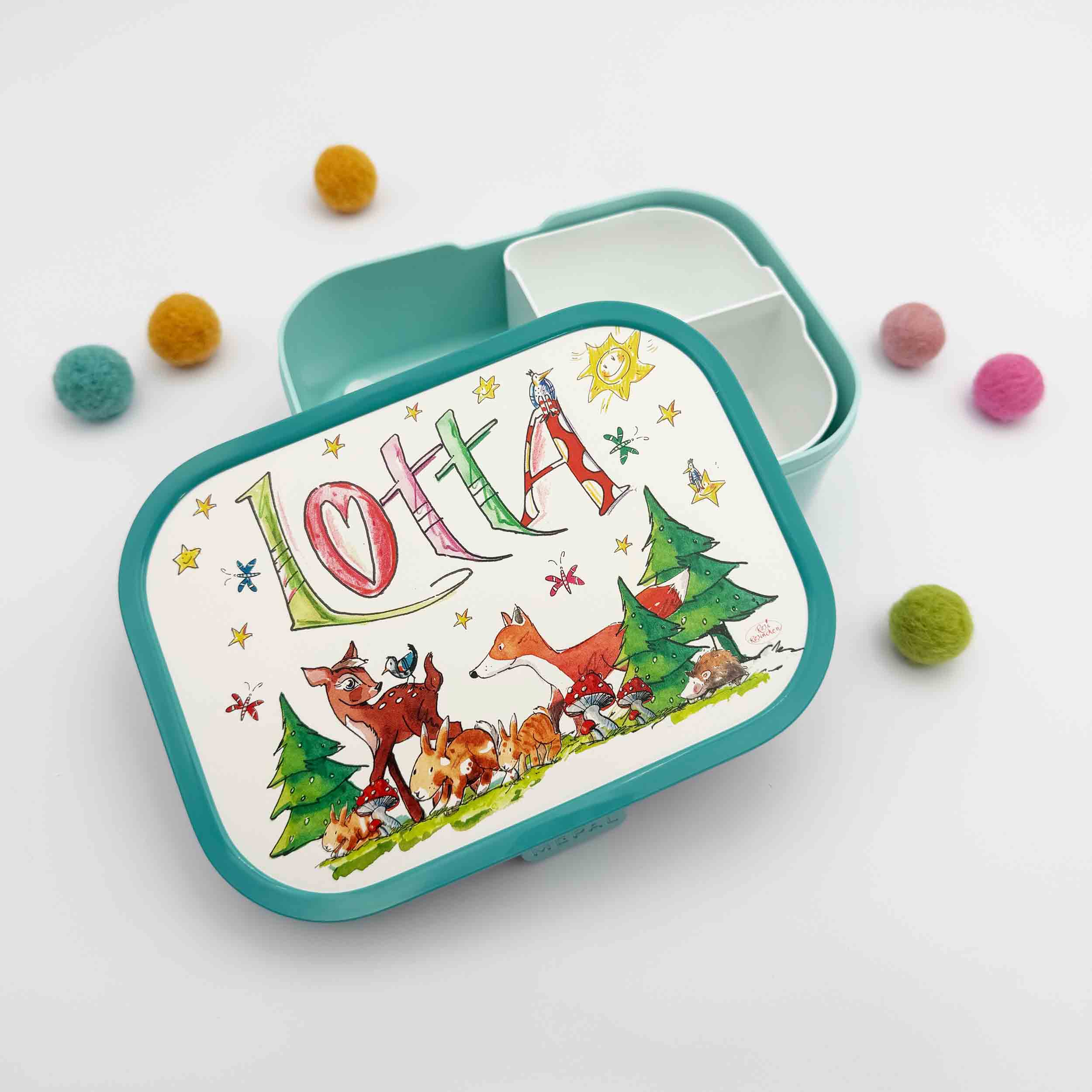 Mepal Campus Brotdose - Wald, RosiRosinchen