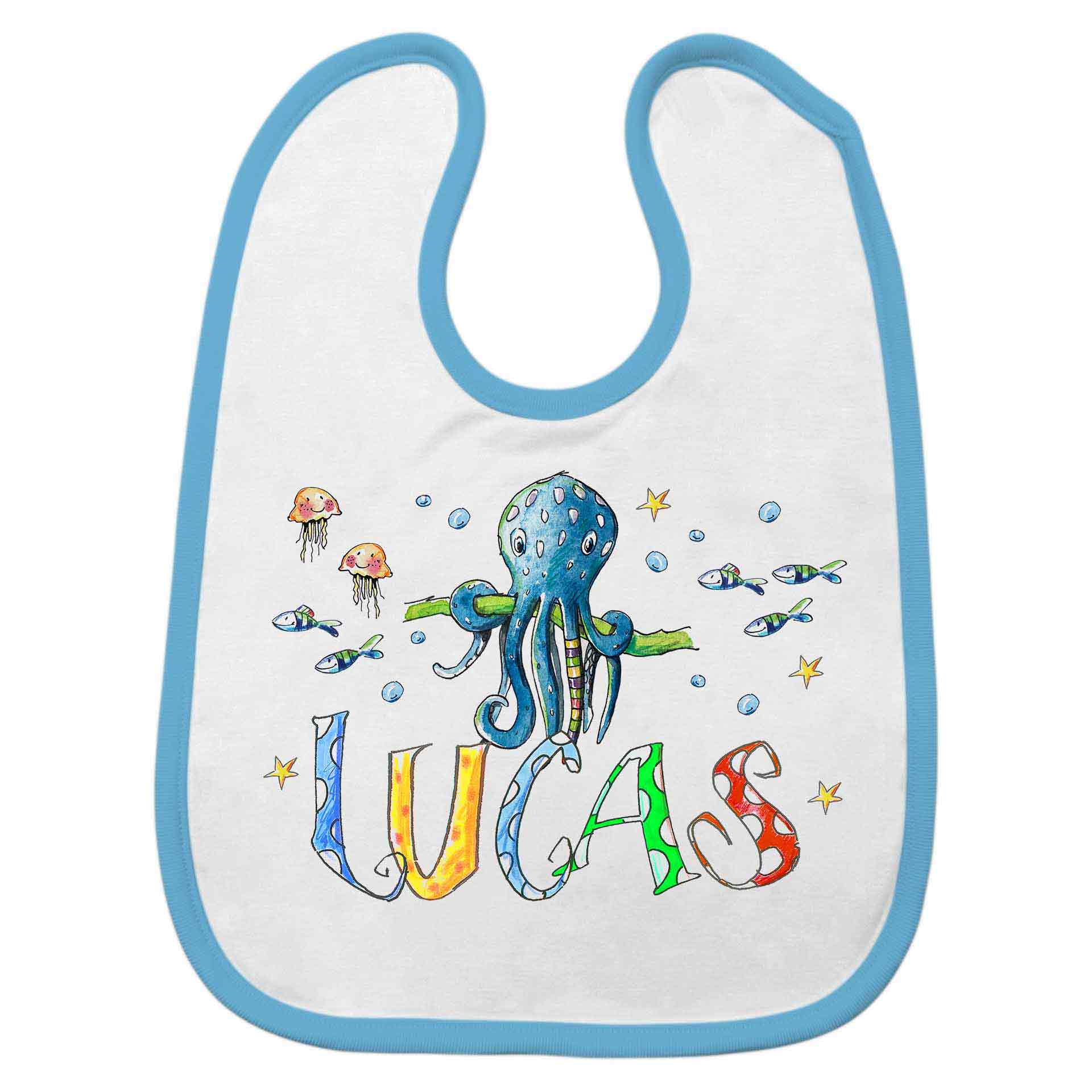 Babylätzchen Oktopus